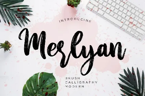 Merlyan font