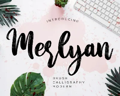 Merlyan font