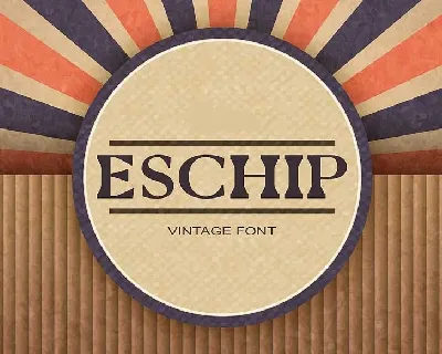 Eschip font