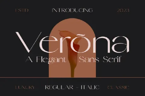 Verona font