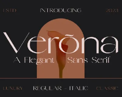 Verona font