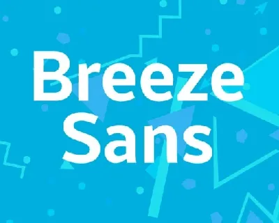 Breeze Family font