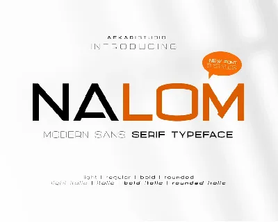 Nalom Family font