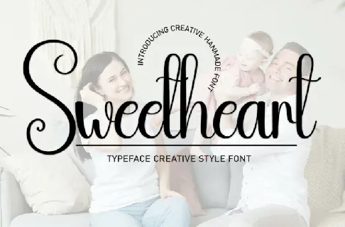 Sweetheart Script Typeface font