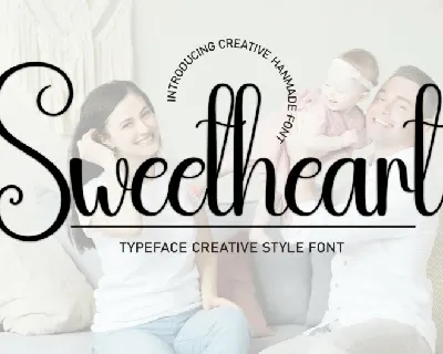 Sweetheart Script Typeface font