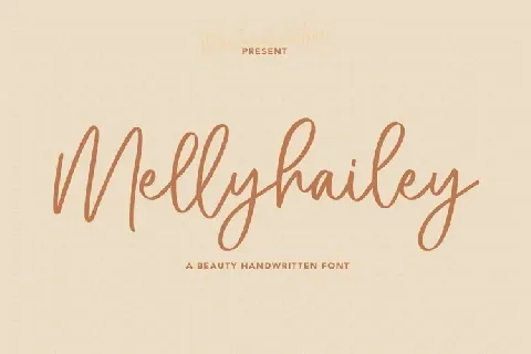 Melly Hailey font