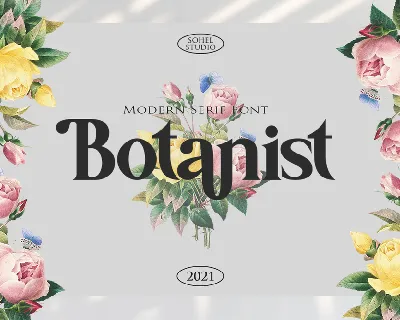 Botanist font