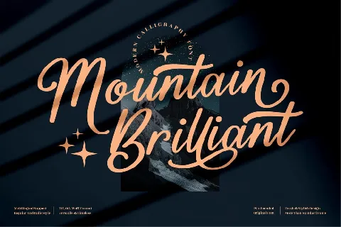 Mountain Brilliant font