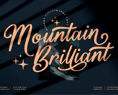 Mountain Brilliant font