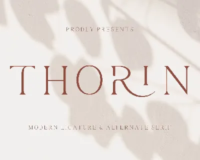 Thorin font