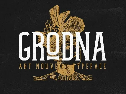 Grodna Vintage font