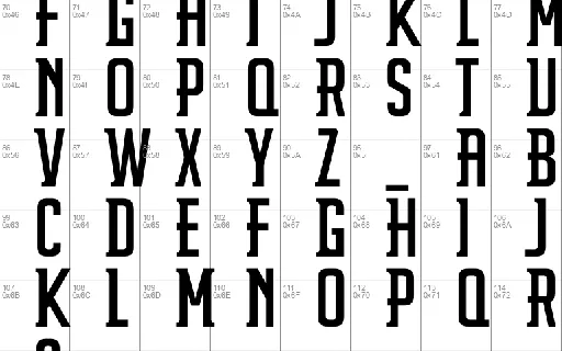 Darlothes font