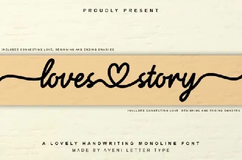 Loves Story font