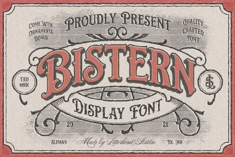 Bistern font