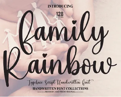 Family Rainbow font
