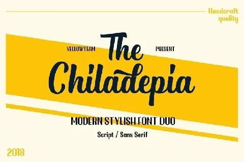 Chiladepia font