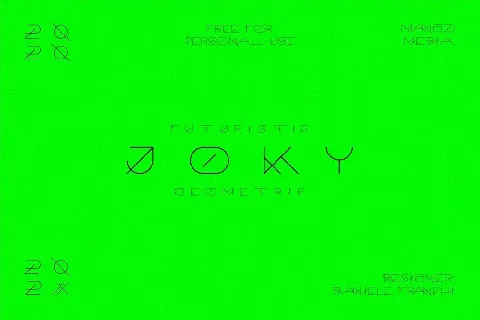 Joky font