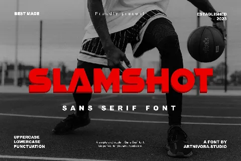 Slam Shot font