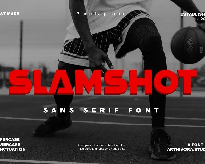 Slam Shot font