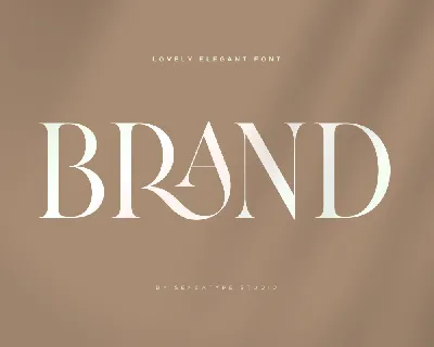 Brand font