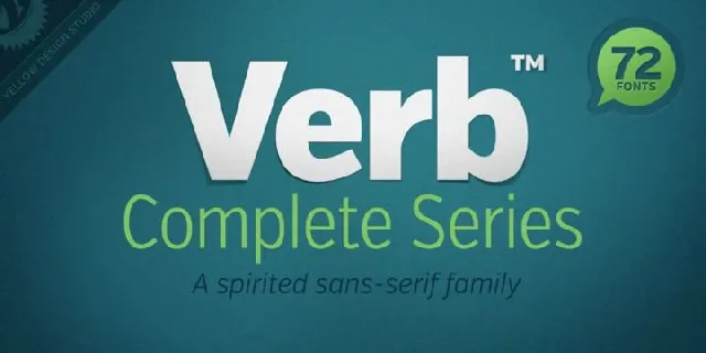 Verb Free font