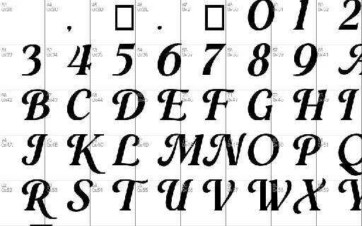 Mezarou font