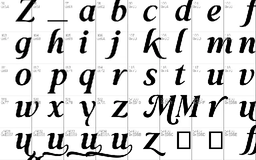 Mezarou font