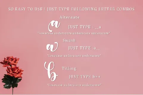 Beatlove -Personal Use font