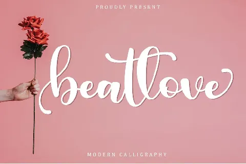 Beatlove -Personal Use font