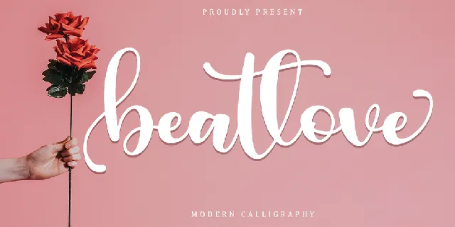 Beatlove -Personal Use font