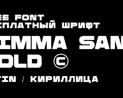 Rimma Sans font