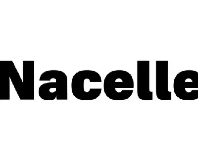 Nacelle Family font