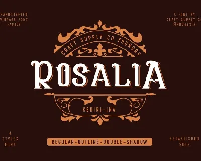 CS Rosalia font