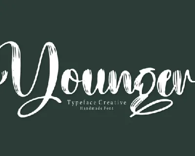 Younger Script font