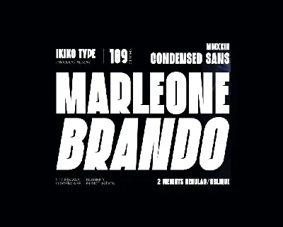 Marleone Brando font