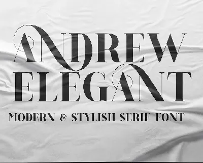 Andrew Elegant font