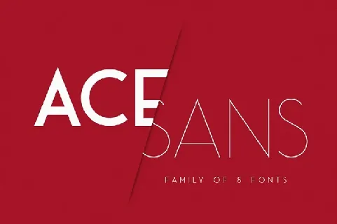 Ace Sans font