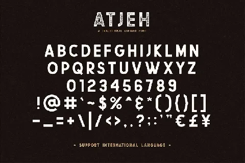 Atjeh font