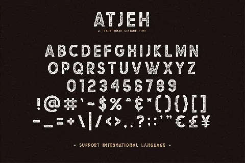 Atjeh font