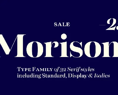 Morison font