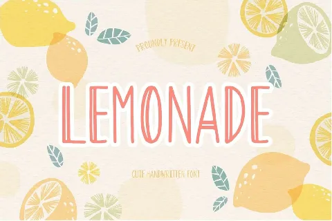 Lemonade font