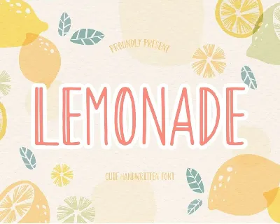 Lemonade font