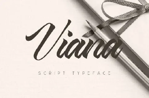 Viana Script Free font