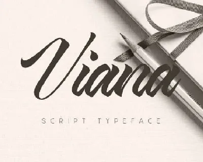 Viana Script Free font