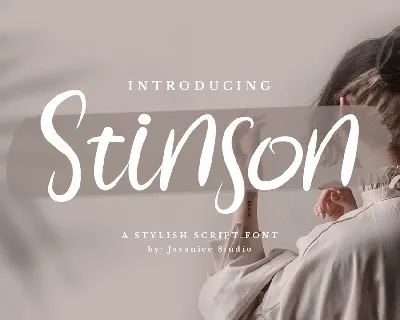 Stinson font
