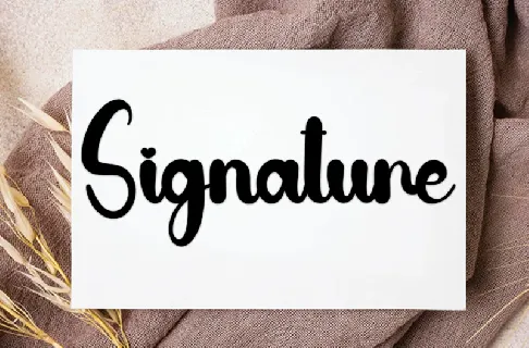Signalline Script font