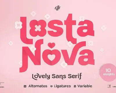 Losta Nova Family font