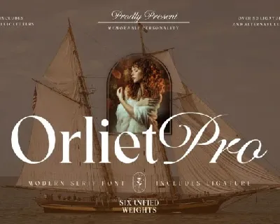 Orliet Pro Family font