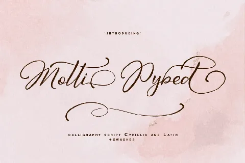 Motty Pybed font