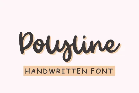 Polyline font